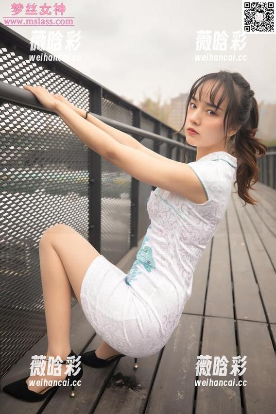MSLASS梦丝女神 - 照片记录灵灵的甜静，好像某个梦里的明星脸