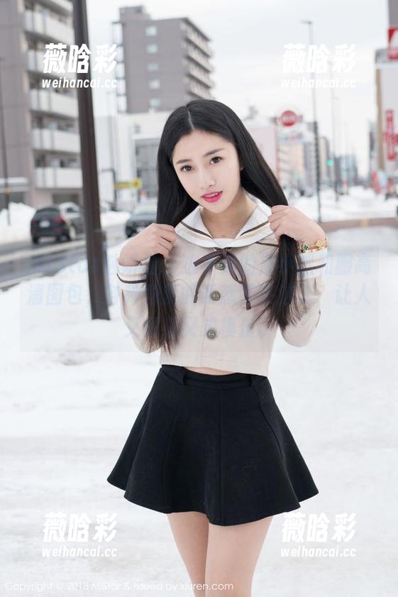 MiStar魅妍社 - 逃不掉的周小然和服高清图包，各种角度的诱惑都在这儿，让人又想看又想模仿。