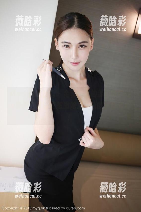 MyGirl美媛馆 - 全套豹纹的狐小妖Baby原图，看得我想邀她加入我的动物派对！