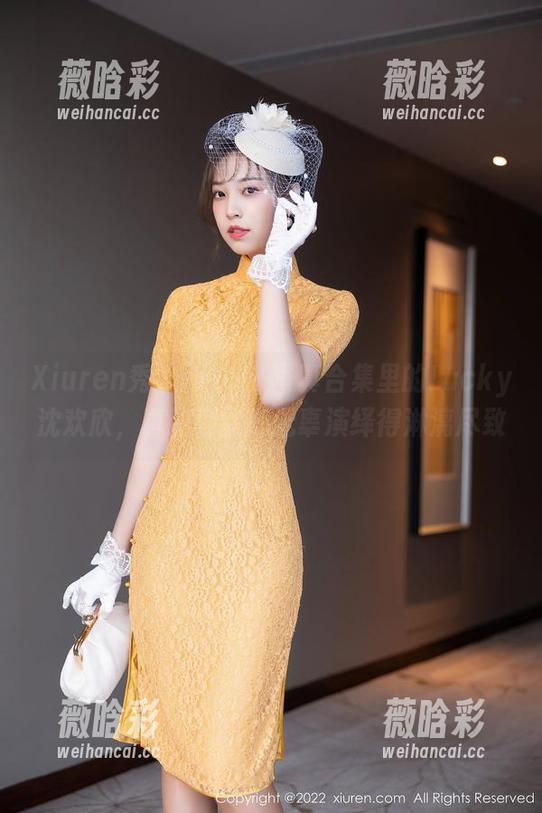 Xiuren秀人网 - JK写真合集里的Lucky沈欢欣，真的可以把无辜演绎得淋漓尽致
