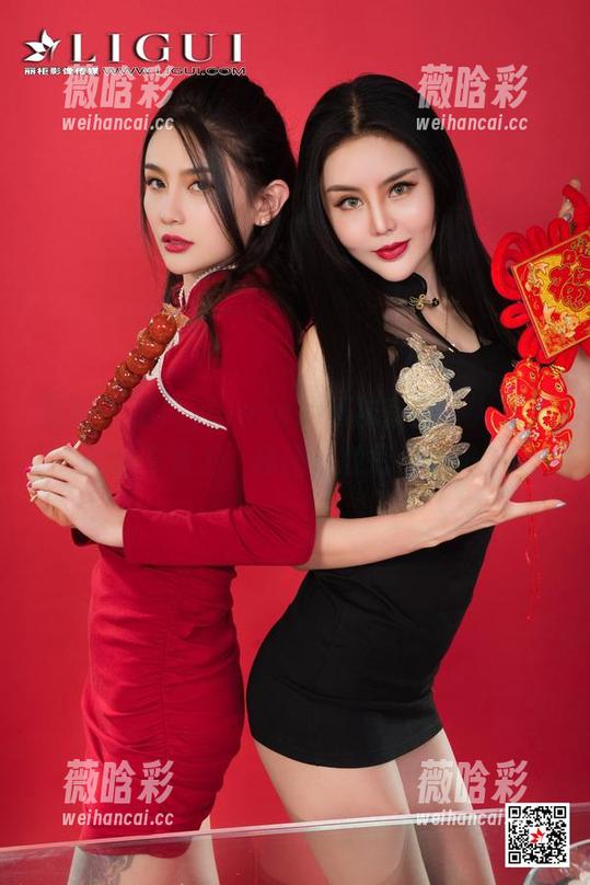 丽柜 - 精选yuleba的网袜套图，人家美得毫不费力，你还好意思自卑吗？