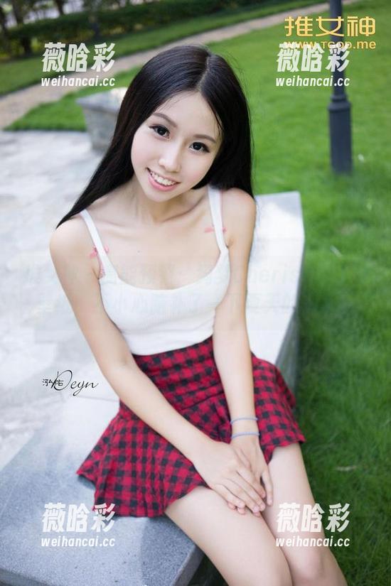 推女神 - 高能预警：绮梦Cherish的泳装壁纸，不小心脑补了一下夏天的画面。