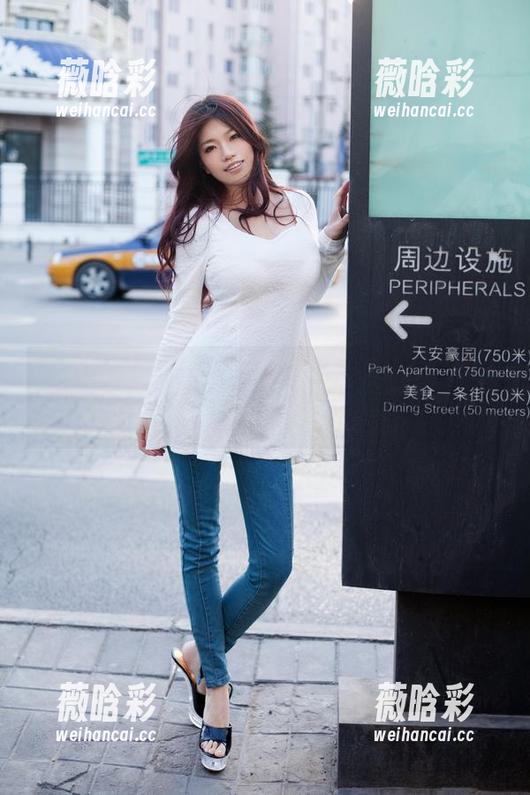 推女郎 - 袜子也有灵魂，曾水的最新作品让你想去抱抱！