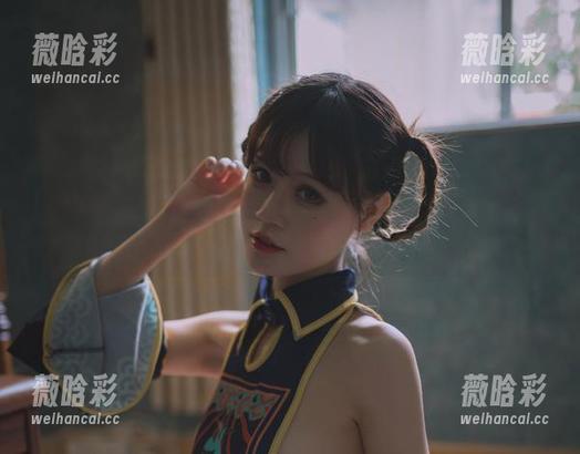 星黛鹿鹿i写真集：苗疆蓝蝶，让我不小心联想到蝴蝶的华丽舞步。