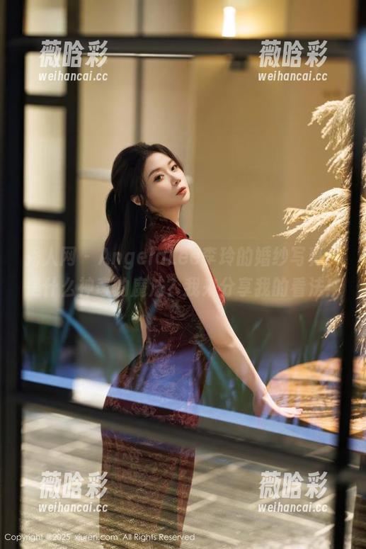 秀人网 - AngelaLee李玲的婚纱写真，是什么神奇的魔法？我来分享我的看法！