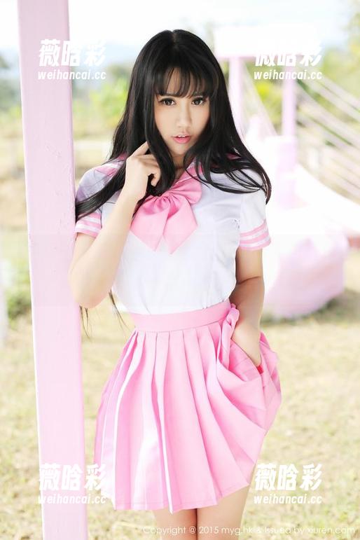 美媛馆 - 哦，唐琪儿！这蕾丝内衣的写真让我想多了一层…额，不好意思