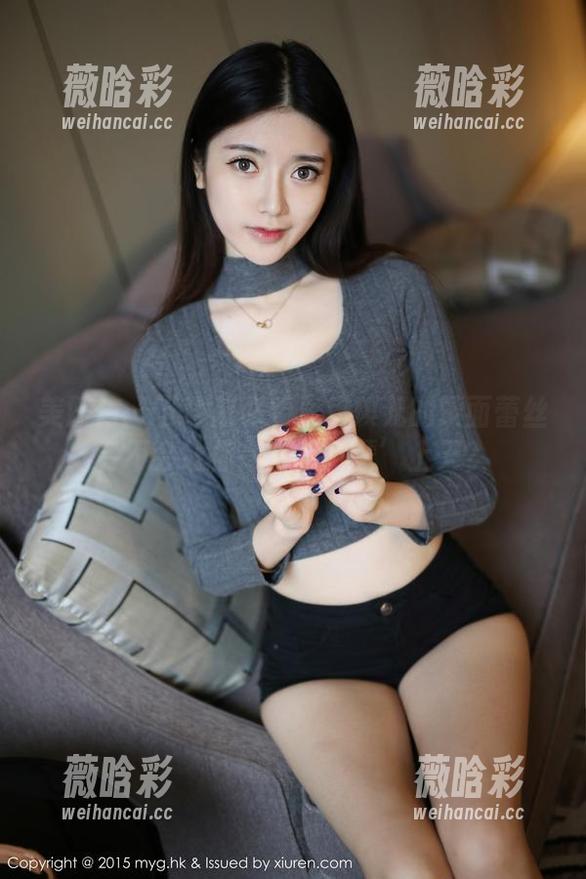 美媛馆 - 下载前必看！唐琪儿的蒙面蕾丝会不会让你高兴得‘蒙’上天？