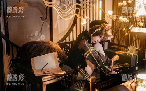 铁打萌萌_moi的柴郡旗袍，看看这美图里的挑战极限